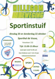 herfstvakantie sportinstuif